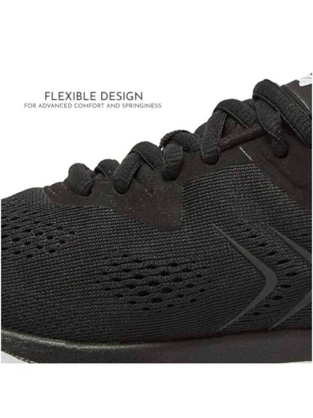 Avia Run Swift Womens Lightweight Mesh Running Shoes Black/White Size 6 NEW - Picture 11 of 12